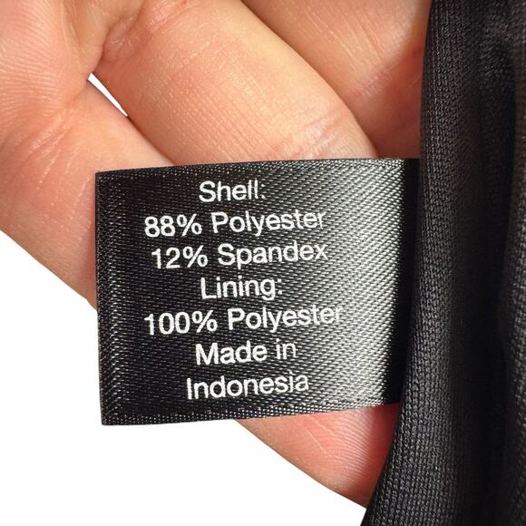 Lane Bryant Black Sleeveless Midi Dress 14 - Picture 8 of 9